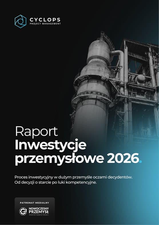 Okładka raportu Inwestycje przemysłowe 2026